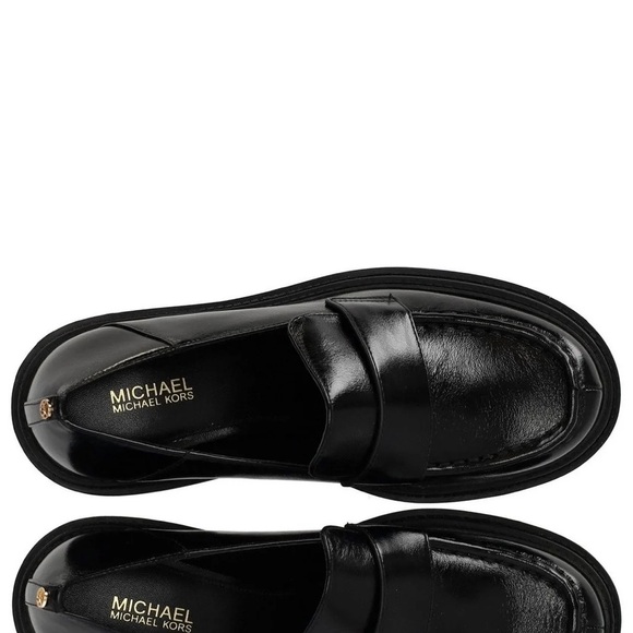 Michael Michael Kors Round Toe Block-Heel Loafers size 6.5M - Picture 7 of 17